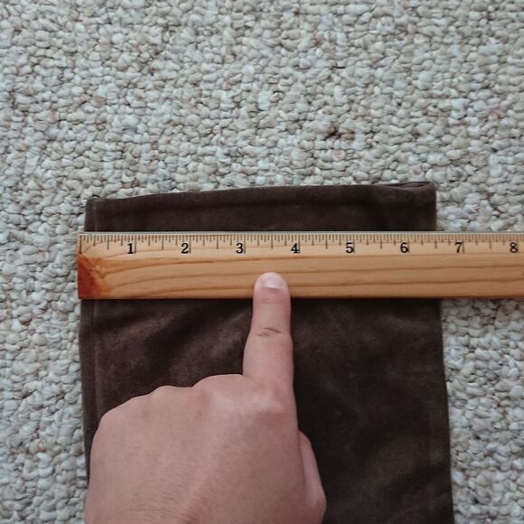 Joie brown knee high leather pull on boots wood block heel size 36.5 - Picture 10 of 13